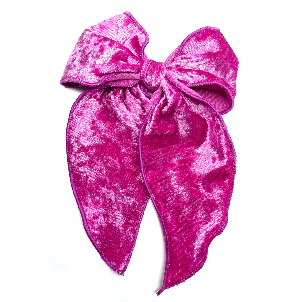 Cameryn - Hot Pink Velvet