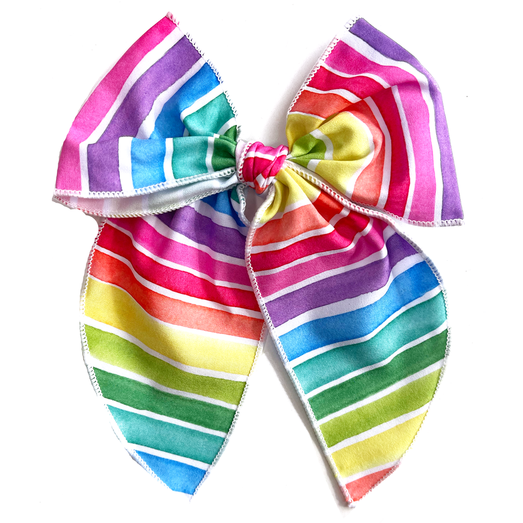 Cameryn - St. Patty's Rainbow Stripe