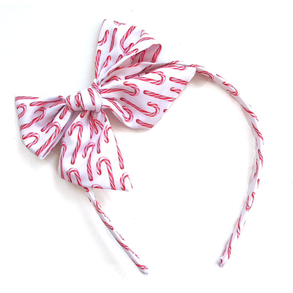 Collette Headband- Candy Cane