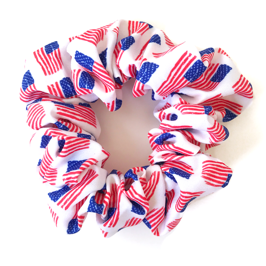 Scrunchie- American Flag