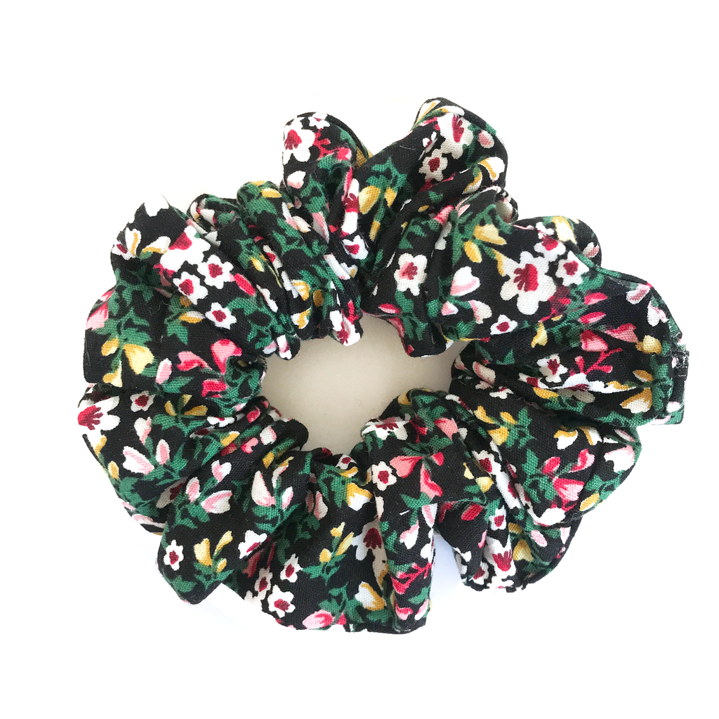 Scrunchie- Holiday Floral