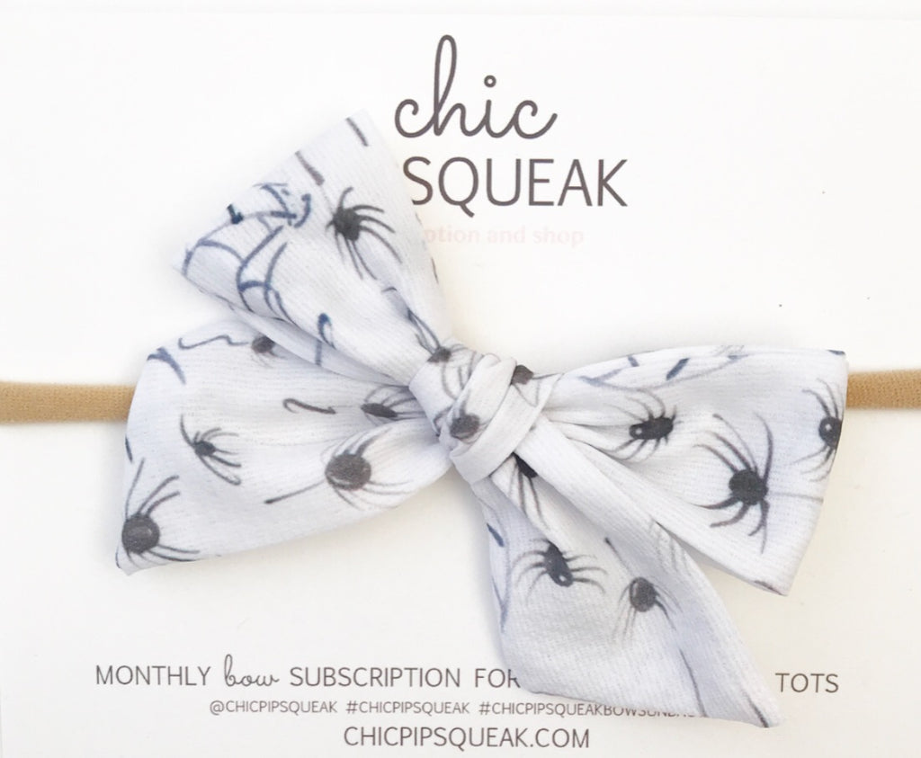 Hand-Tied Bow- Spiders